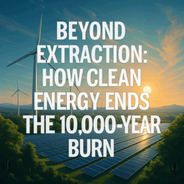 Beyond Extraction: How Clean Energy Ends the 10,000-Year Burn