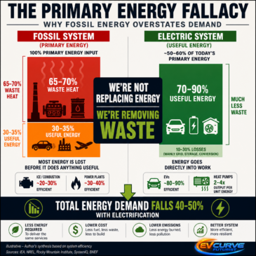 Primary Energy Fallacy: Why Demand Is Overstated