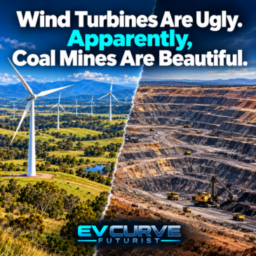 Wind Turbines Are Ugly. Apparently, Coal Mines Are Beautiful.
